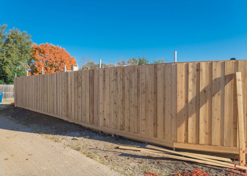 Cedar Fencing Installation