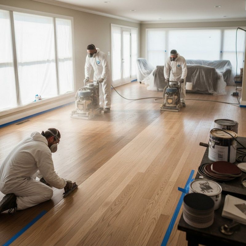 Wood Floor Staining