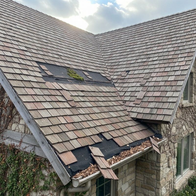 Shake Shingle Repair